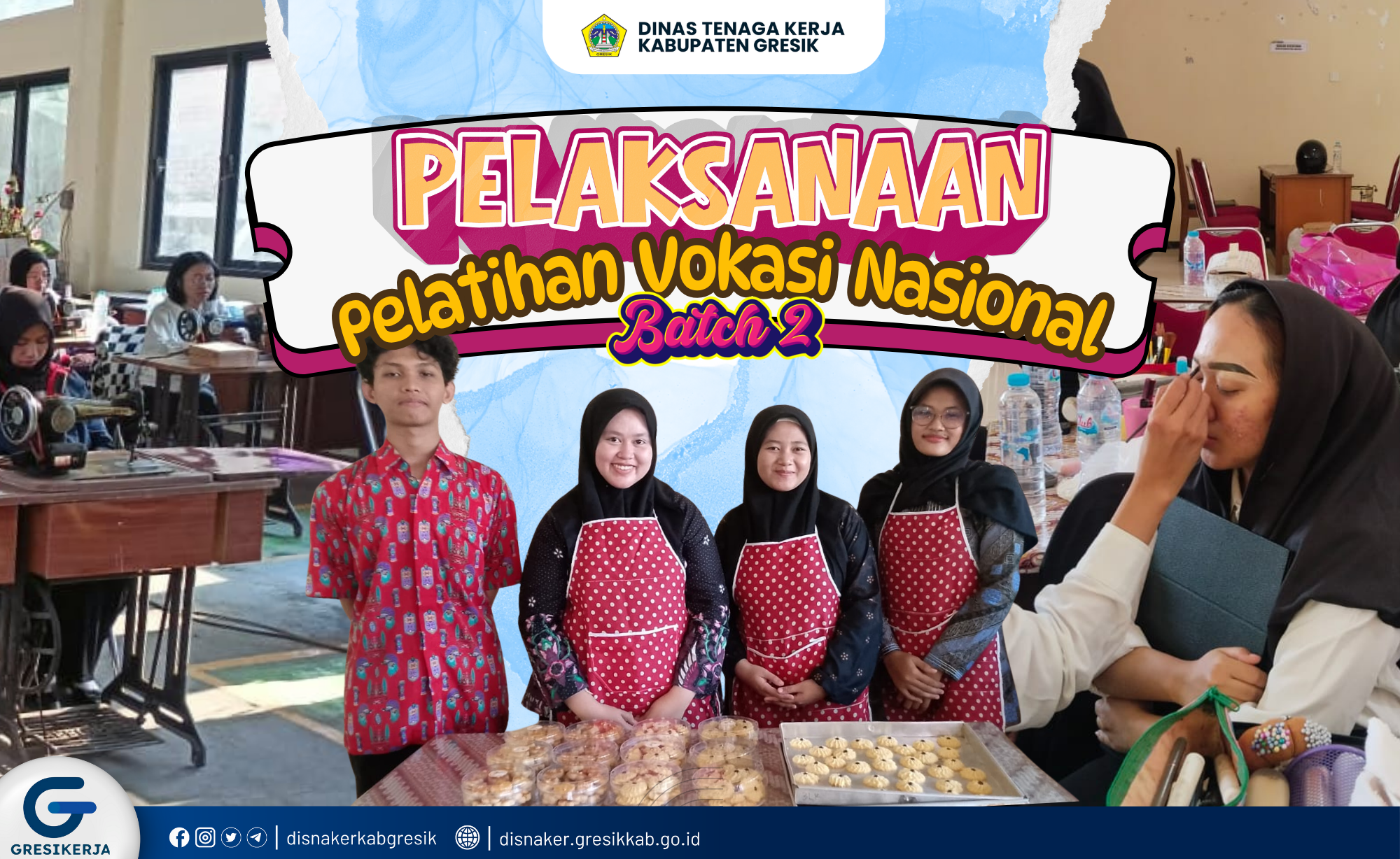 Pelatihan Vokasi Nasional Batch II Resmi Dimulai, Tingkatkan Kompetensi dan Daya Saing Tenaga Kerja Gresik